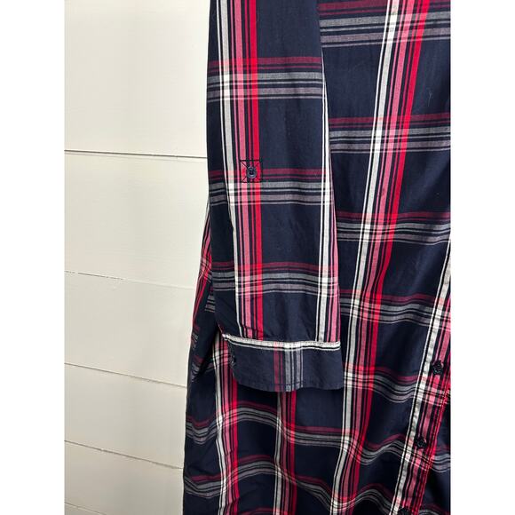 Tommy Hilfiger Plaid Button Up Shirt Dress Women's Size XXL - Picture 4 of 8